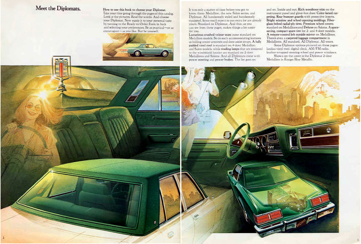 1979 Dodge Diplomat Brochure Page 6